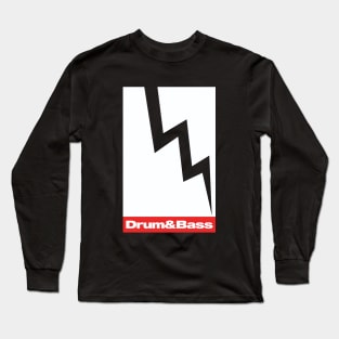 Drum & Bass Thunder DnB Long Sleeve T-Shirt